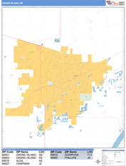 Grand Island Digital Map Basic Style